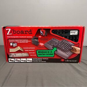 NIB Ideazon Board Crossfire Interchangeable Wired Keyboard System